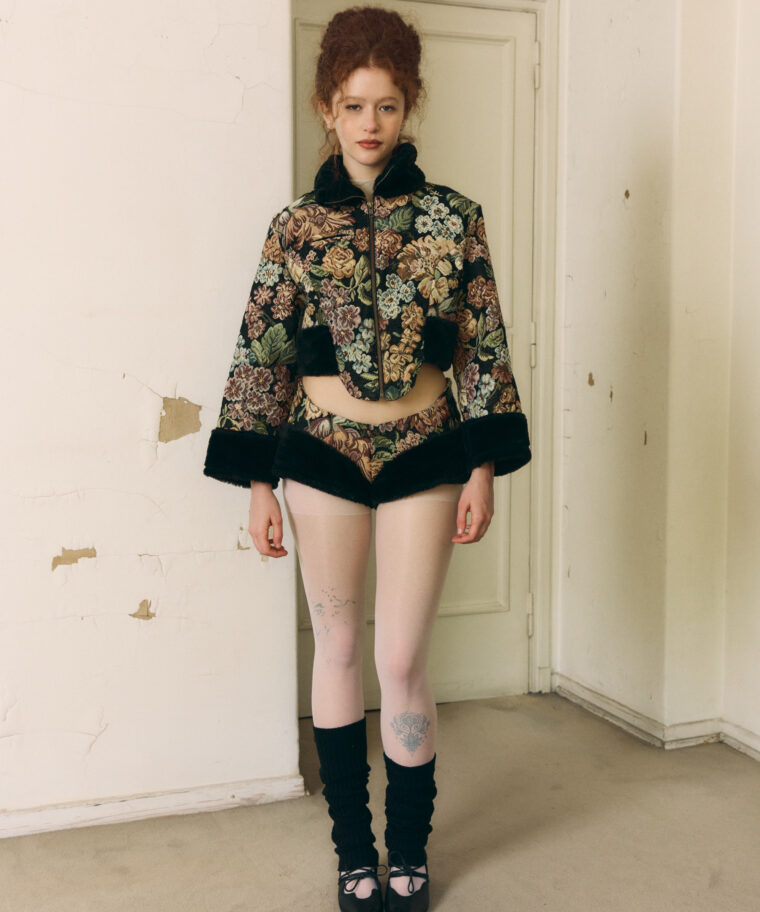 campera corta jacquard babi
