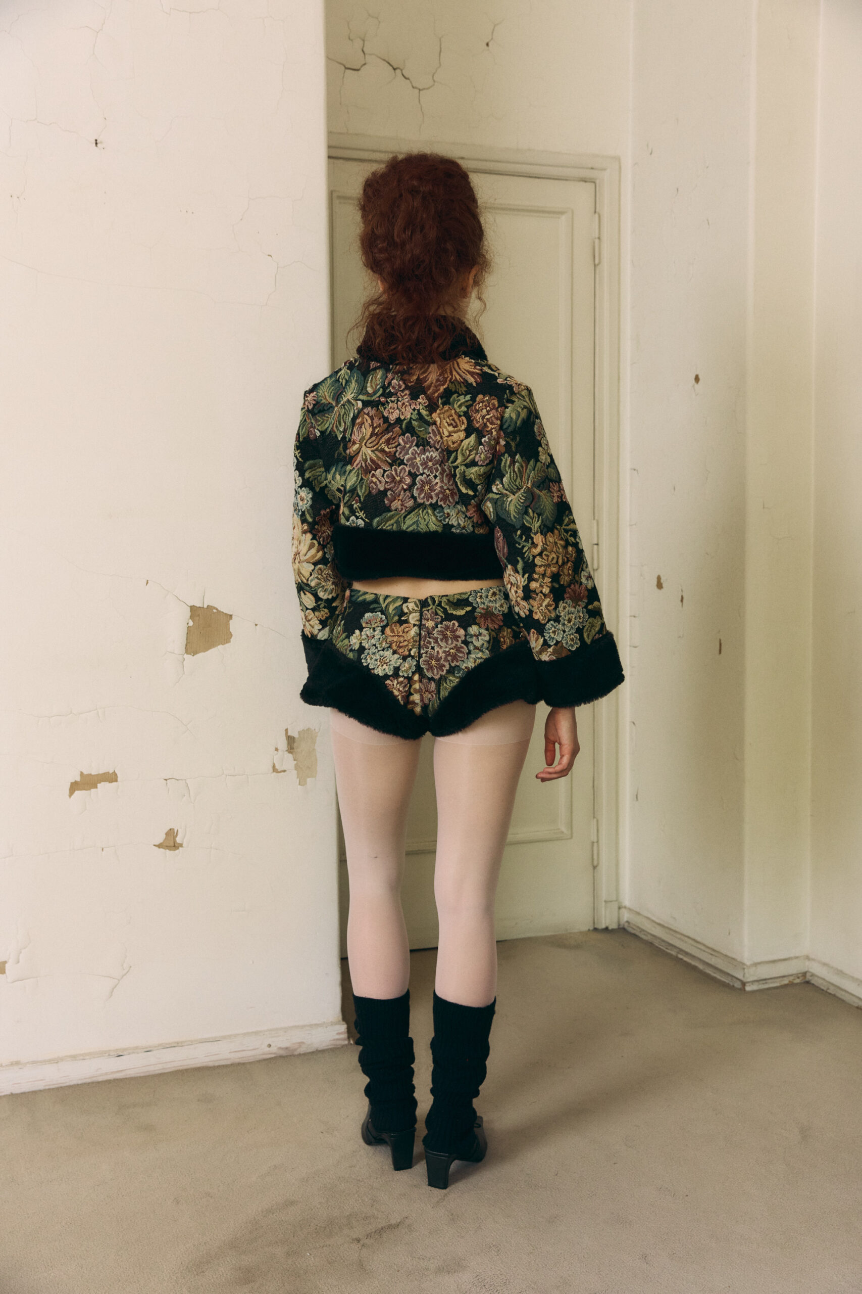 campera corta jacquard babi - Imagen 3