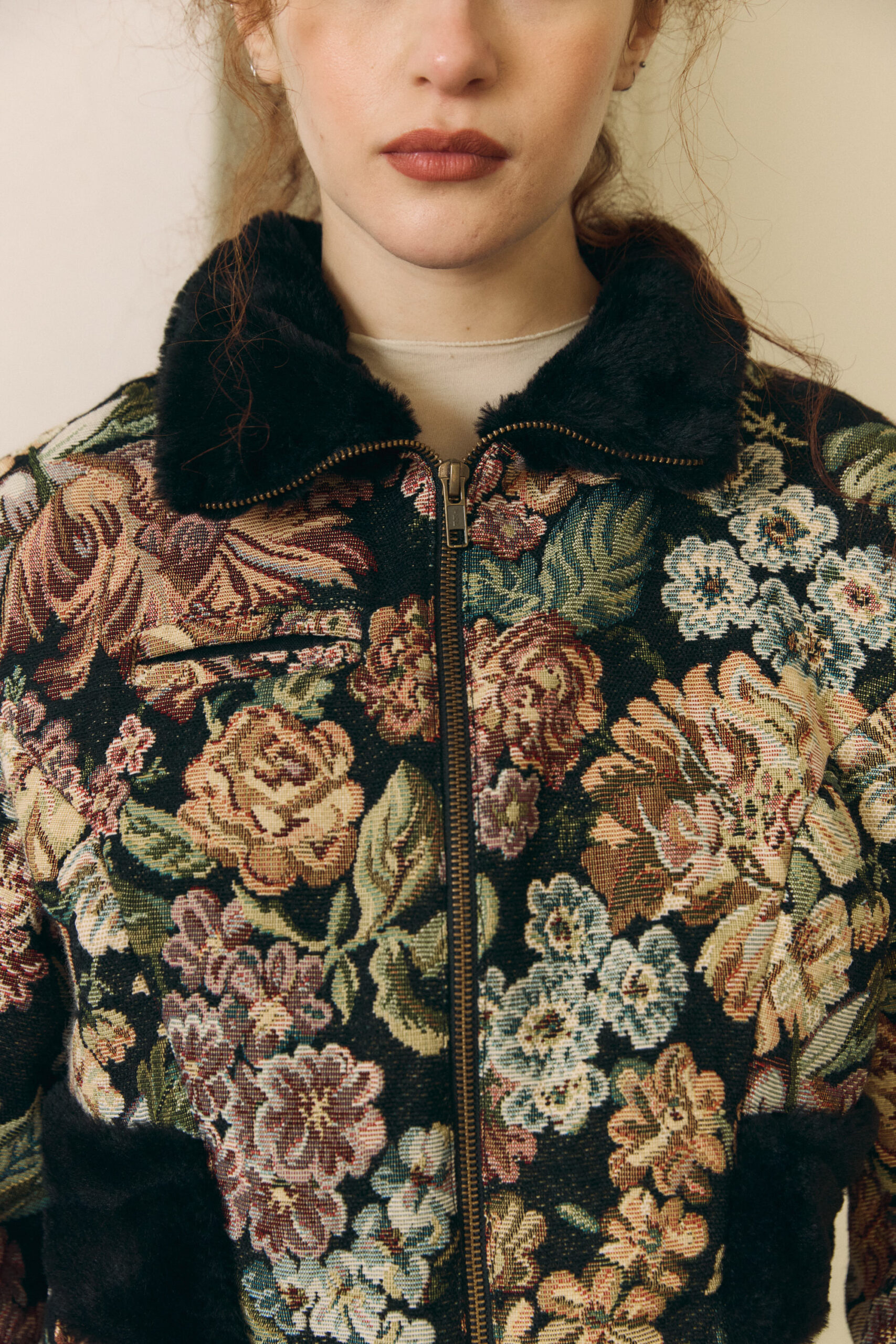 campera corta jacquard babi - Imagen 2