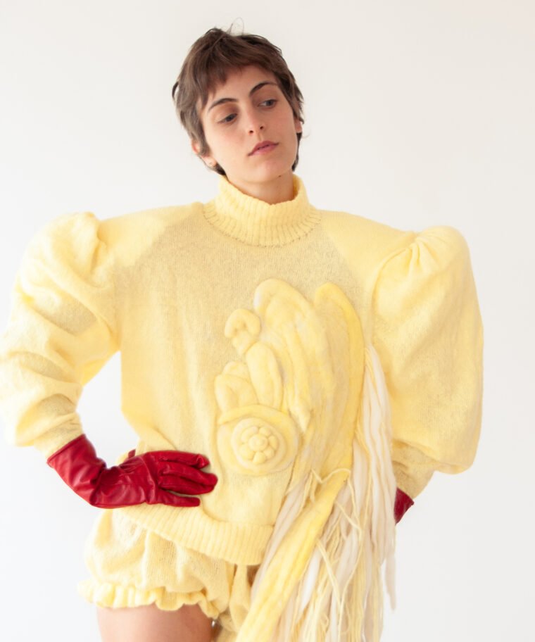 sweater hombreras ángel